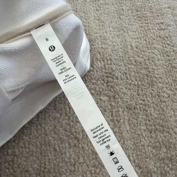 Lululemon Perfectly Oversized Crew Logo Sweatshirt 8 - Picture 2 of 9
